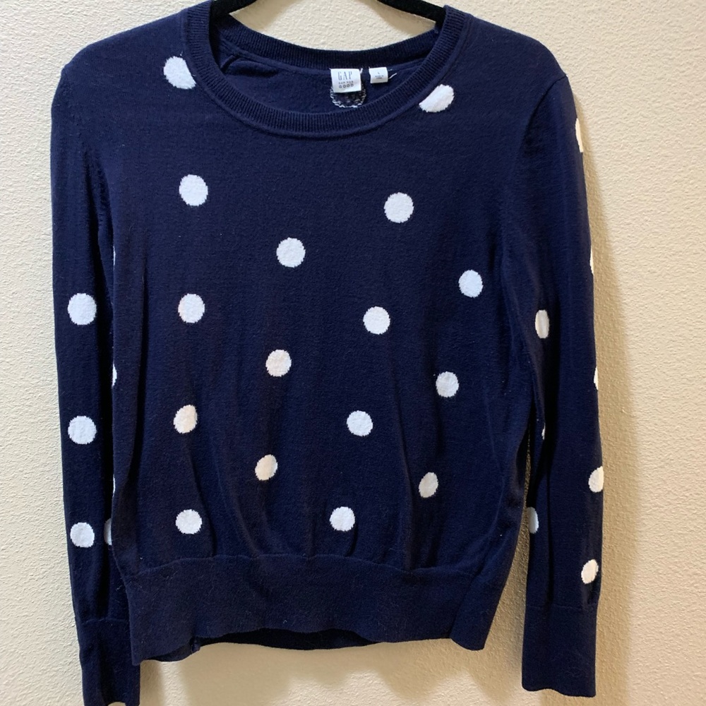 Gap polka dot sweater